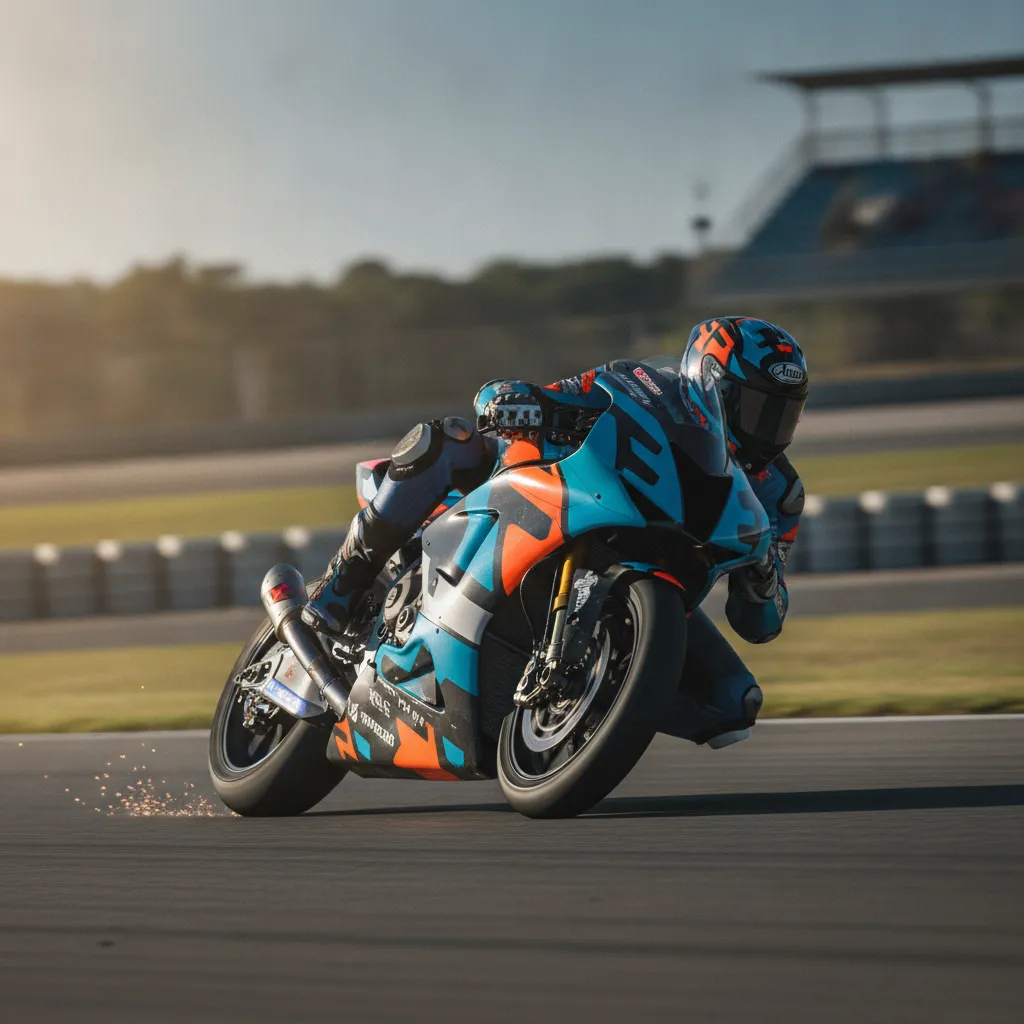 Cal Crutchlow riding the LCR Honda MotoGP bike at speed during a race weekend.